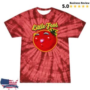 kenny Little Feat Store Merch Red Tomato Tie Dye T Shirt