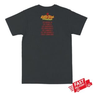 kenny Little Feat Store Merch Sams Place Winter 2025 Tour Shirt