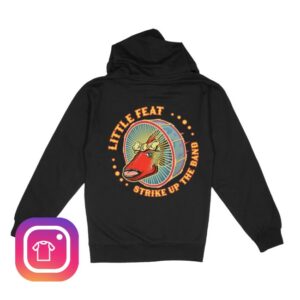 kenny Little Feat Store Merch Strike Up The Band Zip Hoodie 2