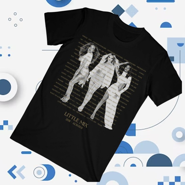 Little Mix Merrch Store Little Mix Always Black Shirt 3 Little Mix Merrch Store Little Mix Always Black Shirt
