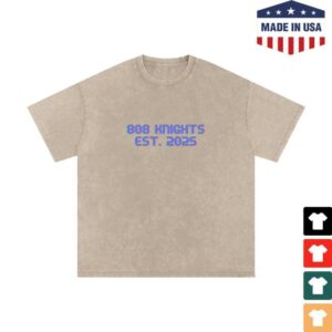 kenny Louis Romani Merch Store 808 Knights Send Loops T Shirt