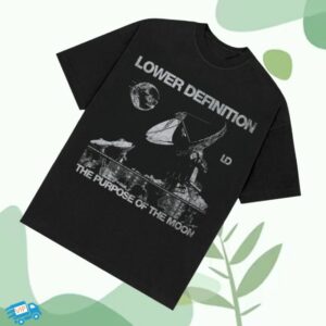 kenny Lower Definition Merch Store Satellite Black Shirts