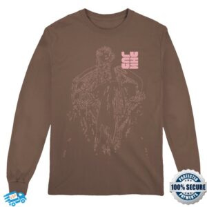 kenny Lucius Store Merch Espresso Longsleeve Stencil Tee