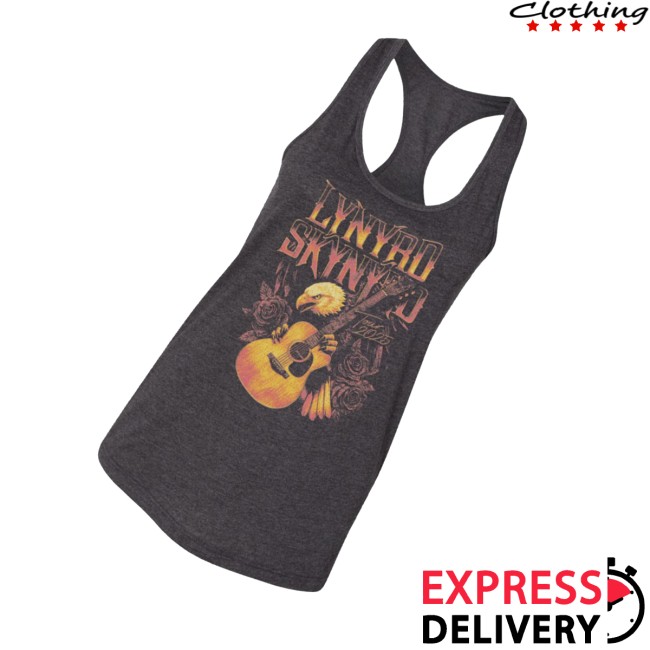 Lynyrd Skynyrd Merch Store Eagle Guitar Ladies Tank 3 Lynyrd Skynyrd Merch Store Eagle Guitar Ladies Tank