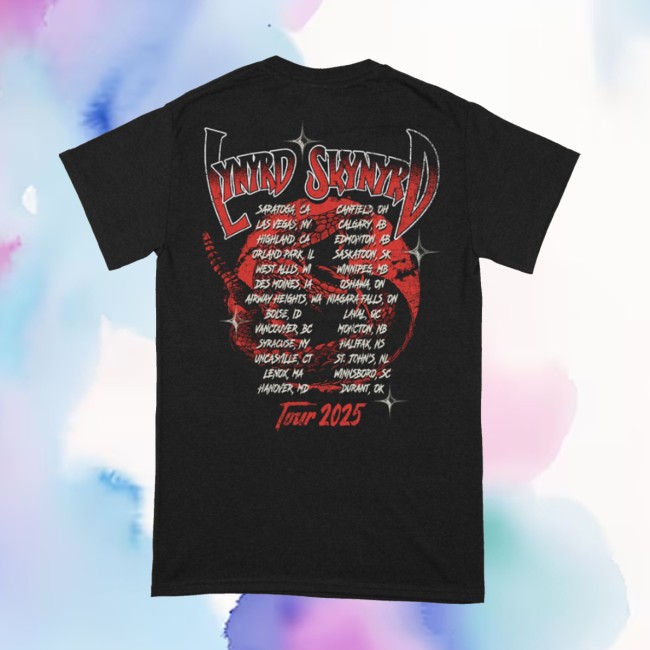 Lynyrd Skynyrd Merch Store Twisted Tour Shirt 3 Lynyrd Skynyrd Merch Store Twisted Tour Shirt