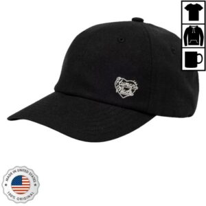 kenny Lzmfg Merch Shop Store Human Made 6 Panel Heart Motif Linen Black Cap