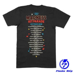 kenny Madness Merch Store Hit Parade Uk Tour T Shirt Blacka
