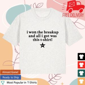 Maisie Peters Merch Won The Breakup Tee