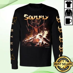 kenny Maximum Cavalera Merch Store Soulfly Chama Long Sleeves