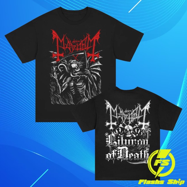 Mayhem Store Merch Death Engraving Shirt Black 3 Mayhem Store Merch Death Engraving Shirt Black
