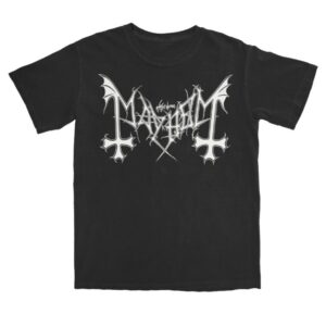 Mayhem Store Merch Logo Shirt Vintage Black