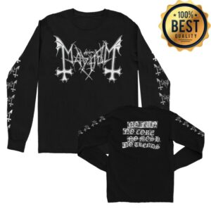 Mayhem Store Merch No Fun No Trend Long Sleeve Black