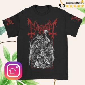 Mayhem Store Merch Ordained By Evil Shirt Black