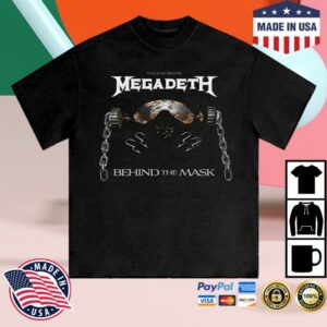 kenny Megadeth Merch Shop Store Behind The Mask Tee