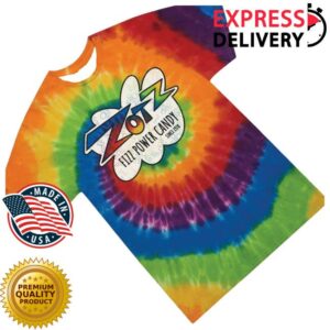 kenny Mentality Shop Merch Zotz Fizz Power Candy Tie Dye Teed