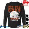 kenny Miami Team Merch Shop Store Something Inked Miami Hurricanes Black Against All The Odds Cotton Bowl Champs Long Sleeve T Shirt