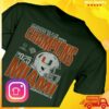 kenny Miamihts Merch Shop Store Blue 84 Miami Hurricanes Green 2025 College Football Playoff Bowl Champions T Shirte