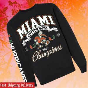 kenny Miamihts Merch Shop Store Something Inked Miami Hurricanes Black College Football Playoff Bowl Champions Crews