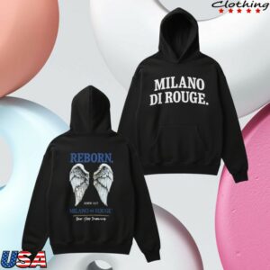 kenny Milano Di Rouge Merch Reborn Hoodie Black0