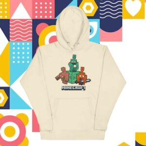 Minecraft Merch Store Minecraft The Copper Age Adult Hoodie