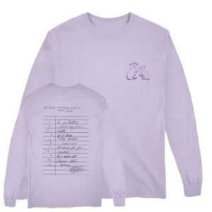 kenny Mitski Merch Shop Library Stamp Long Sleeve Tee