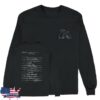 kenny Mitski Merch Shop Library Stamp Long Sleeve Tee (Black)