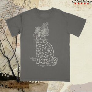 kenny Mitski Merch Store Victorian Cat Shirt