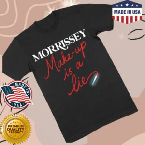 kenny Morrissey Store Merch Shop Make Up Is A Lie Lipstick T Shirts