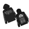 Motionless In White Merch Shop Throwback Logo Zip-Hood