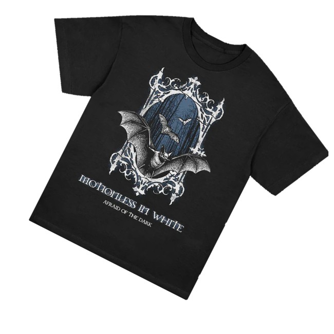 Motionless In White Merch Store Afraid Of The Dark Bat Shirt 3 Motionless In White Merch Store Afraid Of The Dark Bat Shirt