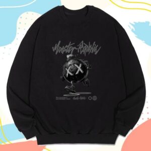 kenny Musinsa Store Merch Run And Boom Gray Sweatshirt kenny Musinsa Store Merch Run And Boom Gray Sweatshirt