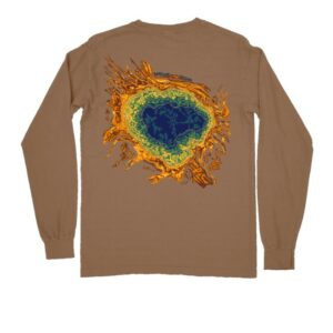 kenny Nature Backs Merch Store Grand Prismatic Springs Long Sleeve