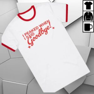 kenny Neriah Merch I Peaked When I Said Goodbyes
