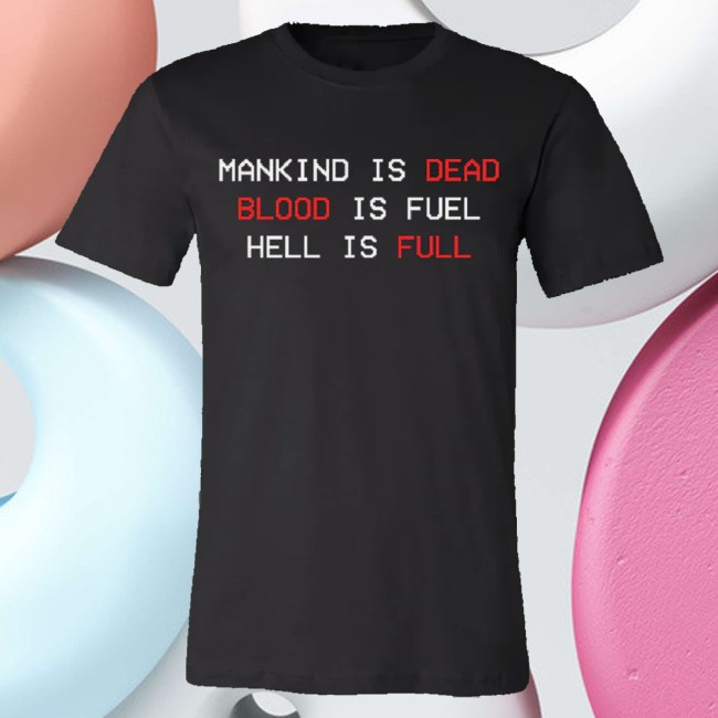 kenny New Blood Store Merch Blood Is Fuel Tee kenny New Blood Store Merch Blood Is Fuel Tee