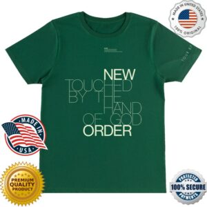 New Order Merch Hand Of God T-Shirt Green