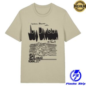 New Order Merch Joy Division On Tour! T-Shirt