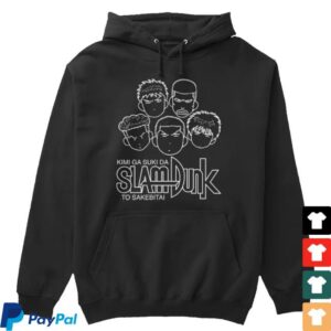 Nighty Night Store Merch Shop Hoodie Kimi Ga Suki Da Slam Dunk
