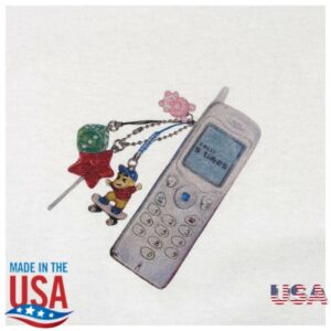 kenny Ninetimes Skate Shop Ninetimes Cellphone Tee White