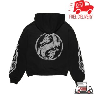 Nl3000 Merch Store Mk Dragon Fire Black Hoodie