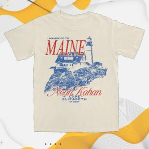 Noah Kahan Merch Cape Elizabeth Tee