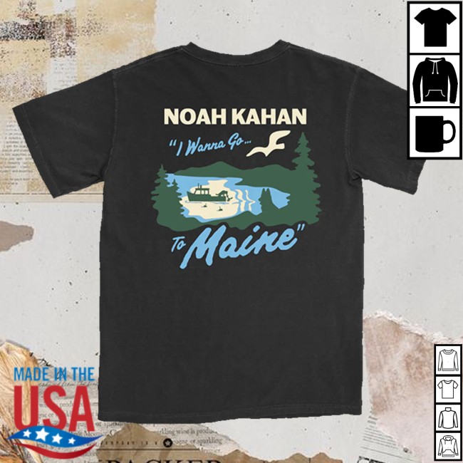 Noah Kahan Merch Maine Fishing Tee 3 Noah Kahan Merch Maine Fishing Tee