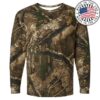 Noah Kahan Merch Stick Season Camo Longsleeve