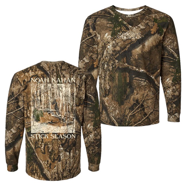 Noah Kahan Merch Stick Season Camo Longsleeve 4 Noah Kahan Merch Stick Season Camo Longsleeve