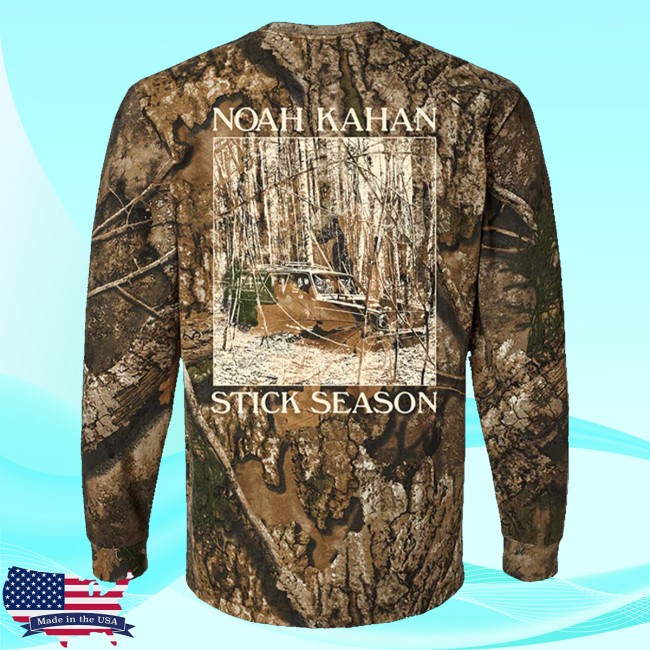 Noah Kahan Merch Stick Season Camo Longsleeve 5 Noah Kahan Merch Stick Season Camo Longsleeve