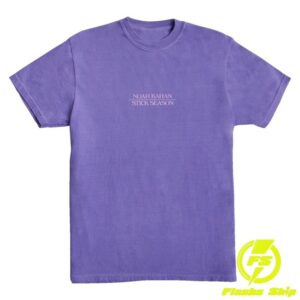 Noah Kahan Merch Stick Season Violet Tee