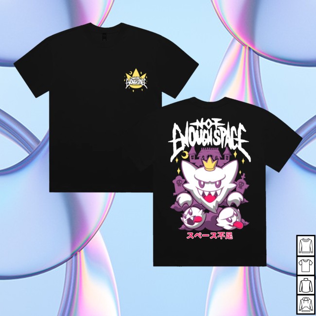 Not Enough Space Merch Store King Haunter Shirt 5 Not Enough Space Merch Store King Haunter Shirt