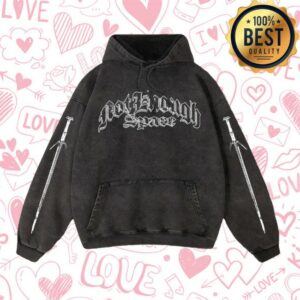 Not Enough Space Merch Store Wendigo Mineral Wash Hoodie