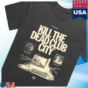 kenny Nothing But Thieves Store Merch Kill The Dead Club City Vintage Black Teee