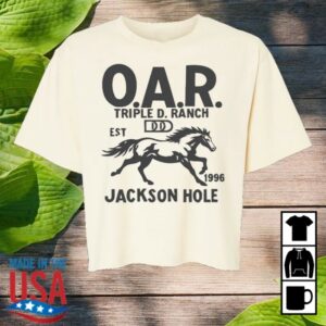 O.A.R. Merch Store Jackson Hole Ladies Boxy Shirt