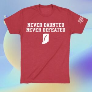 kenny Obvious Shirts Merch Store Never Daunted Never Defeated Shirt